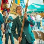 Foto Fahne Festakt 125 Jahre Schützenverein Plüderhausen